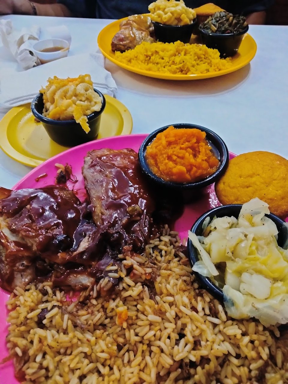 BBQ Chicken Yellow Rice