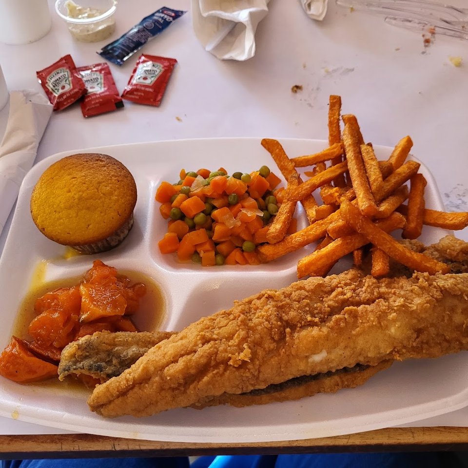 Fried Whiting Plate